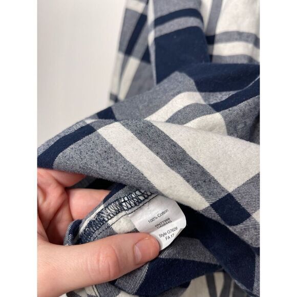 J. Crew Boy Fit Plaid Button down - Picture 8 of 8